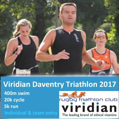 Viridian Daventry Sprint Triathlon 2017